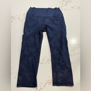 GAP Dark Blue Sculpt Compression Leggings